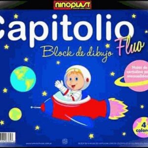 BLOCK CAPITOLIO FLUOR X16H X4 COLORES