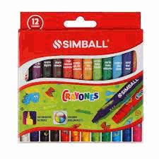 CRAYONES  SIMBALL X 12