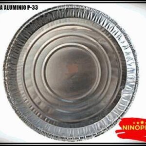 P-33 BANDEJA ALUMINO X UNIDAD