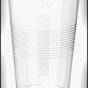 VASO PINTA CERVEZA CRISTAL X100 (PLASTIVAS)