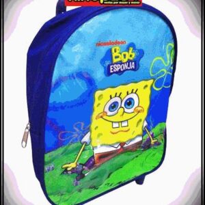 MOCHILA CAPARAZON BOB ESPONJA, ETC