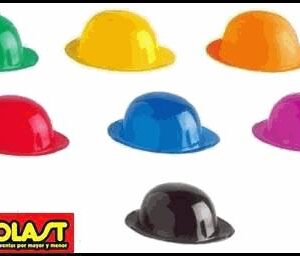 GORRO VAQUERO PLASTICO COLORES