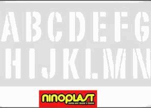 ESTENSIL LETRAS CREATIVA GRANDE