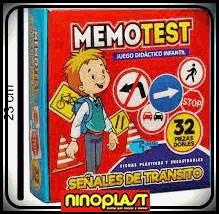 MEMOTEST SEÑALES DE TRANSITO
