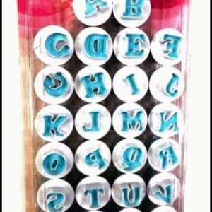 CORTANTE LETRAS BLISTER GDE-131(AZUL)"H"