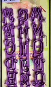 LETRAS Y NROS FUNKY BLISTER -635"H"